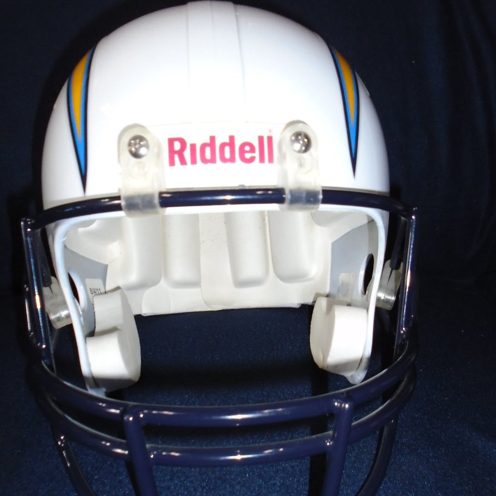 San Diego Chargers NFL Riddell Full Size Replica Football Helmet Size Medium